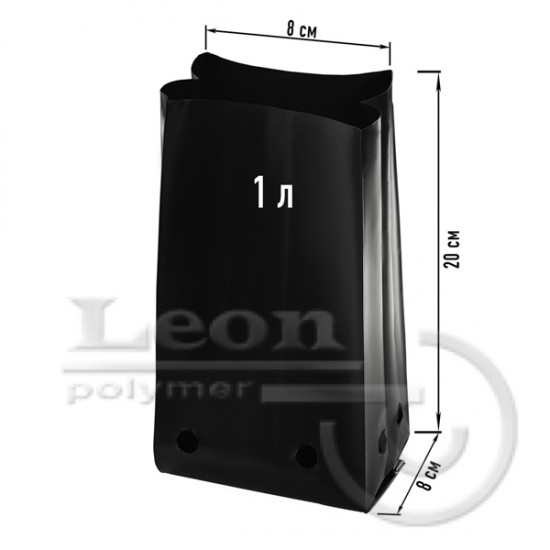 Пакет для рассады 100 мкм  (1 л.) 